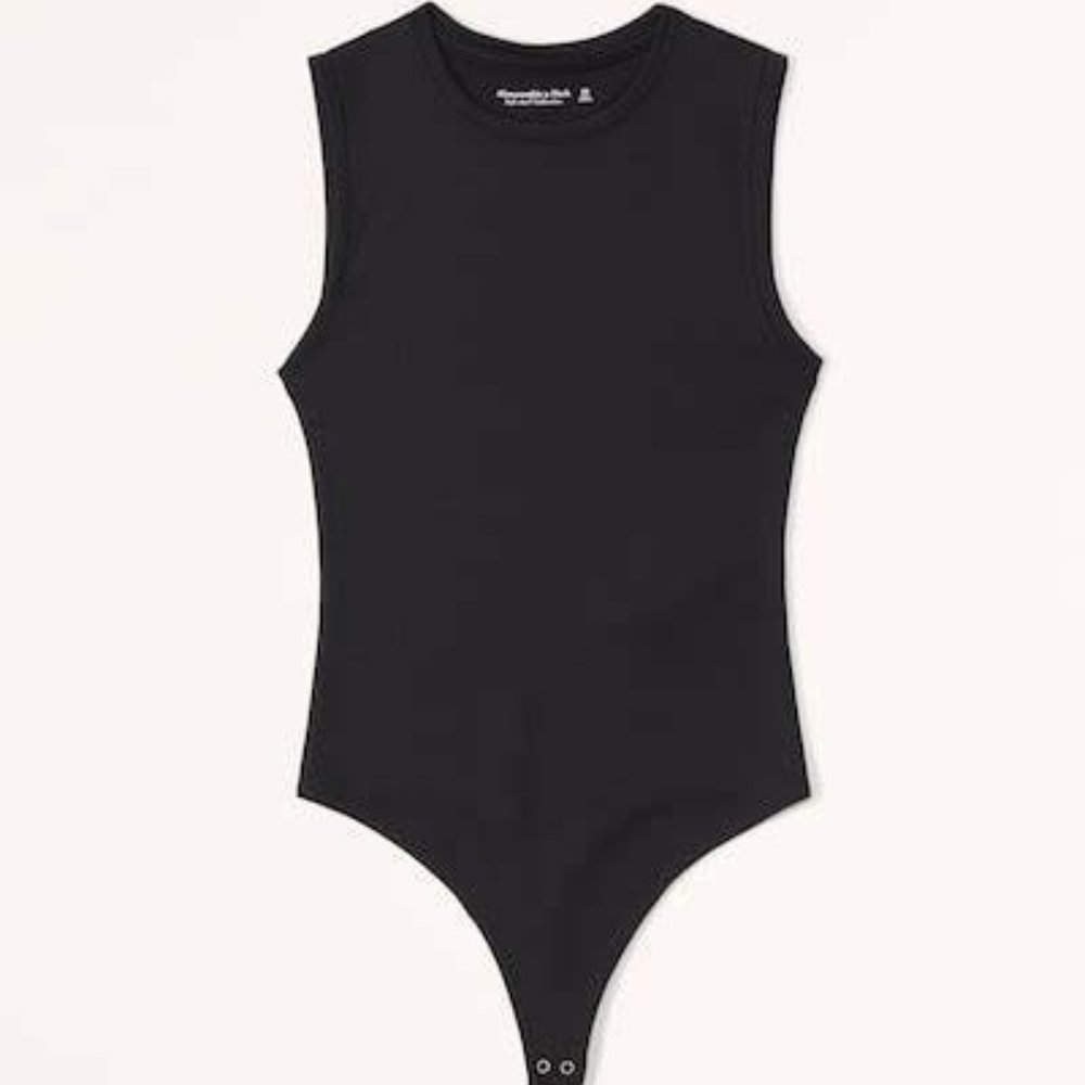 Abercrombie Bodysuit in Black
